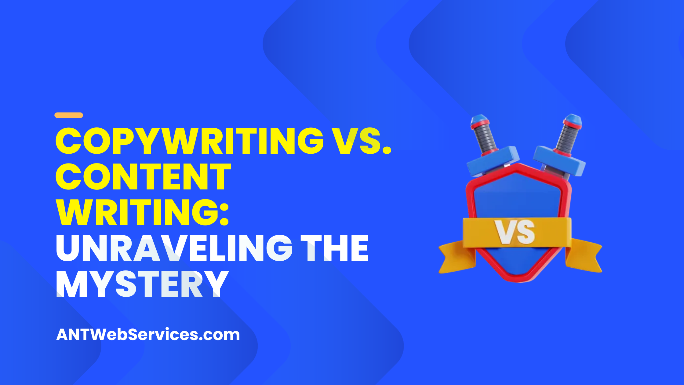 Read more about the article Copywriting vs. Content Writing: Unraveling the Mystery