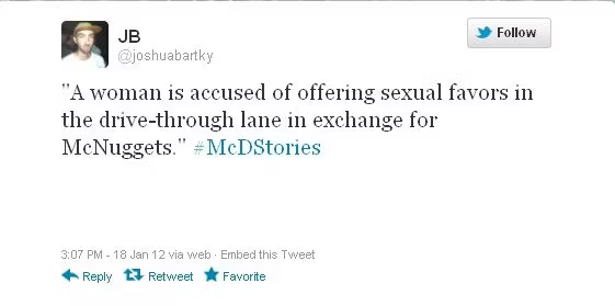 McDonald's Twitter Campaign: A McFlurry of Missteps